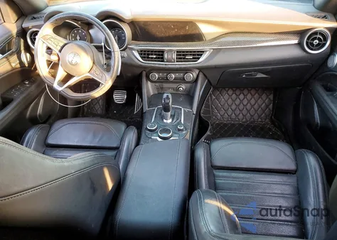 2019 Alfa Romeo Stelvio Ti z USA, uszkodzony, nr VIN ZASPAKBN9K7C71673